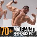 970张男性肌肉运动姿势动作高清参考图合集