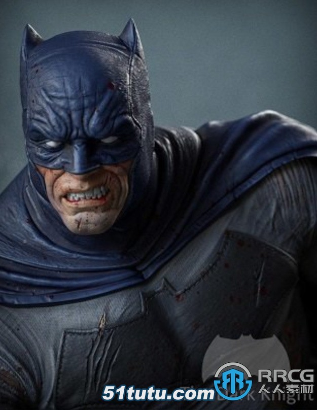 蝙蝠侠黑暗骑士影视动漫角色雕塑3d打印模型