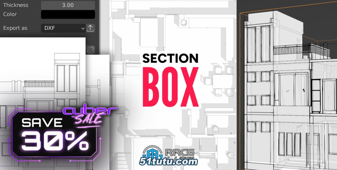 section box建筑可视化blender插件v2.0.6版