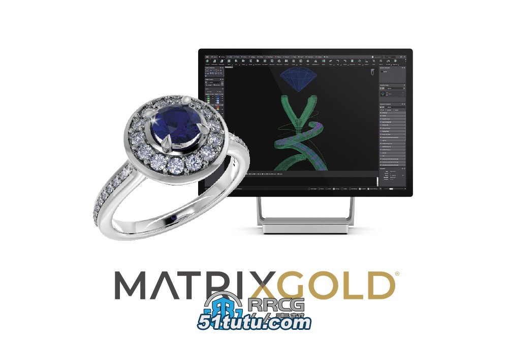 gemvision matrixgold珠宝设计软件v3.1.22284.1001版