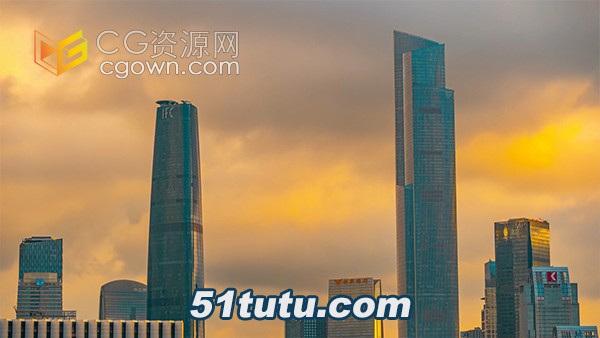 Delay-guangzhou-International-Financial-Center-dusk-colorful-clouds-real-video-m.jpg