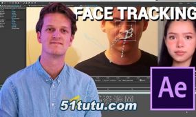 ae如何在视频中使用面部跟踪教程制作抖音创意短视频