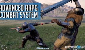动作角色扮演高级arpg战斗系统蓝图unreal engine游戏素材资源