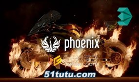 3ds max版本phoenixfd v5.00.00火凤凰流体动力学插件