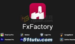 fxfactory 8.0.2-7153视觉特效插件支持fcpxaepr软件
