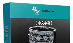 【中文字幕】rhino珠宝设计cad标准技术视频教程
