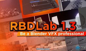 rbdlab断裂破碎blender插件v1.3.3版