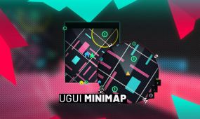 迷你小地图gui工具unity游戏素材资源