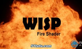 wisp fire shader火焰模拟着色器blender插件v1.3版