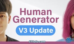 human generator人物角色生成器blender插件v3.0.4版