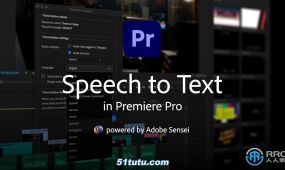 adobe speech to text 2023视频对话自动添加字幕premiere pro插件v10....