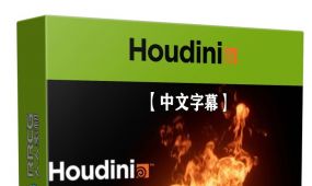 【中文字幕】houdini 19视觉特效完整技能训练视频教程