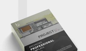 archicad建筑工程项目设计模板与成本和估算包合集