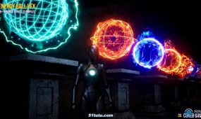 25组超酷能量球vfx特效包unreal engine游戏素材资源