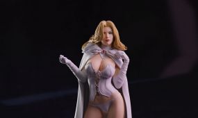 白皇后漫威影视动漫反英雄角色雕刻3d打印模型
