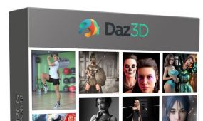 daz3d各类角色3d模型合集2022年度12月第二季