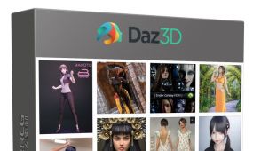 daz3d各类角色3d模型合集2022年度12月第三季