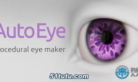 auto eye眼睛纹理自动生成blender插件v3.4版