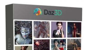 daz3d各类角色3d模型合集2023年度1月第六季
