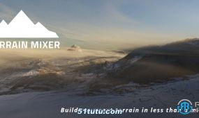 terrain mixer地形环境场景快速创建blender插件v3.4.1版