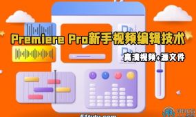 premiere pro新手视频编辑技术训练视频教程