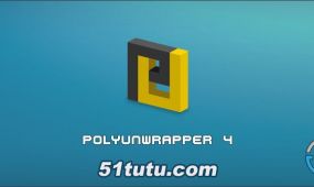 polyunwrapper uv贴图纹理修改3dsmax插件v4.4.0版