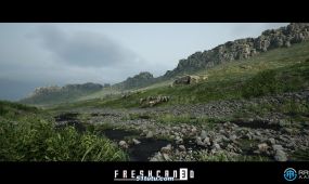 北部岛屿自然环境场景unreal engine游戏素材