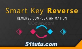 smart key reverse v2.1 ae脚本一键复制反转关键帧动画