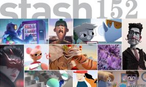 stash创意艺术动画短片视频杂志第152期