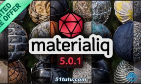 materialiq cycles eevee材质库blender插件v5.0.2版