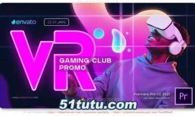 pr模板-游戏团队宣传虚拟现实vr游戏俱乐部介绍网络活动广告