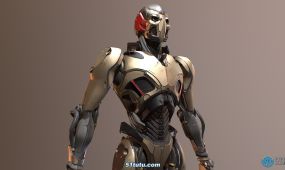 科幻机甲机器人角色unreal游戏素材
