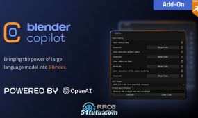 blender copilot将chatgpt转换成可理解执行代码高效流程blender插件