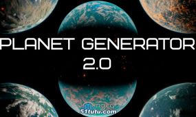 planet generator星球生成器blender 3.5插件v1.0版
