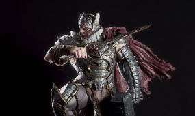雷神托尔盔甲站姿影视动漫角色雕塑雕刻3d模型