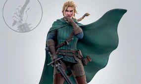 米薇女王《巫师》游戏角色雕塑雕刻3d模型