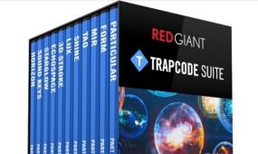 red giant trapcode suite红巨星视觉特效ae插件包v2024.0.1版