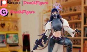 纱织《蔚蓝档案》游戏角色雕塑雕刻3d模型