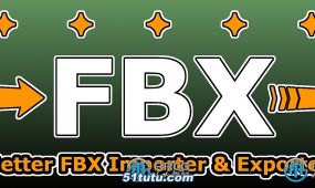 fbx格式模型高效导入导出blender插件v5.4版