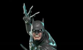 蝙蝠侠战斗姿势dc动漫角色雕塑雕刻3d模型
