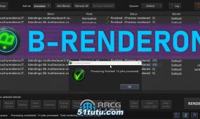 b-renderon独立渲染管理器blender插件v3.1版