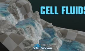 cell fluids几何节点流体模拟blender插件v1.0版