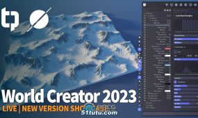 world creator三维地形景观设计软件v2023.3版