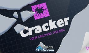 cracker建筑裂缝效果blender插件v1.7.1版