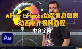 【中文字幕】after effects动态信息图表动画制作视频教程