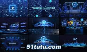5g+宣传片无线连接星闪技术通信产业介绍视频-ae模板