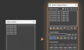 smart camera view智能相机视图3dmax脚本v3.93版