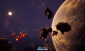 小行星星球环境模型ue游戏素材