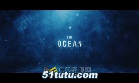 ae模板-水下标题电影预告片underwater cinematic trailer
