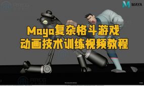 maya复杂格斗游戏动画技术训练视频教程